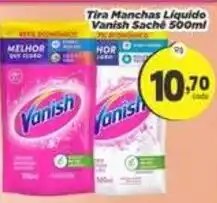 Amarelinha Supermercados Tira Manchas Líquido Vanish Sache oferta