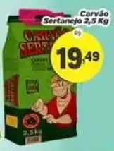 Amarelinha Supermercados Carvão Sertanejo oferta