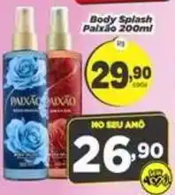 Amarelinha Supermercados Body Splash Paixão oferta