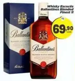 Amarelinha Supermercados Whisky escocês ballantines blended finest 11 oferta