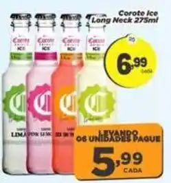 Amarelinha Supermercados Corote Ice Long Neck oferta