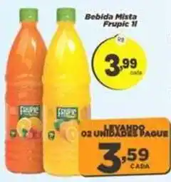 Amarelinha Supermercados Bebida Mista Frupic II oferta