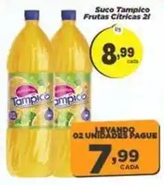 Amarelinha Supermercados Suco Tampico Frutas Cítricas oferta