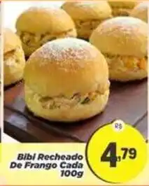 Amarelinha Supermercados Bibi Recheado De Frango Cada oferta