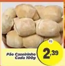Amarelinha Supermercados Pão Caseirinho oferta