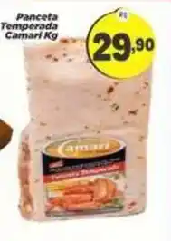 Amarelinha Supermercados Panceta Temperada Camari Kg oferta