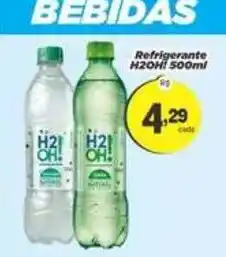 Amarelinha Supermercados Refrigerante H2OH oferta