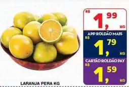 Roldão Laranja pera kg oferta