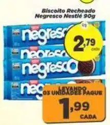 Amarelinha Supermercados Biscoito Recheado Negresco Nestlé oferta