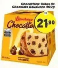 Amarelinha Supermercados Chocottone gotas de chocolate bauducco oferta