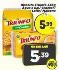 Amarelinha Supermercados Biscoito triunfo oferta