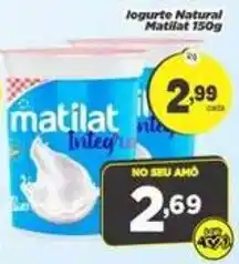 Amarelinha Supermercados Iogurte natural matilat oferta