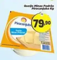 Amarelinha Supermercados Queijo Minas Padrão Piracanjuba oferta