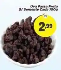Amarelinha Supermercados Uva Passa Preta S/ Semente oferta