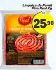 Amarelinha Supermercados Linguiça de Pernil Fina Real oferta