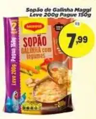 Amarelinha Supermercados Sopão galinha com legumes oferta