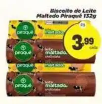 Amarelinha Supermercados Biscoito de Leite Maltado Piraque oferta
