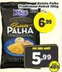 Amarelinha Supermercados Batata palha tradicional oferta