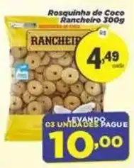 Amarelinha Supermercados Rosquinha de Coco Ranchinho oferta