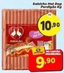 Amarelinha Supermercados Salsicha Hot Dog oferta