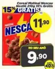 Amarelinha Supermercados Cereal Matinal Nescau oferta