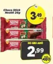 Amarelinha Supermercados Choco Stick Nestlé 26g oferta