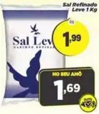 Amarelinha Supermercados Sal Lev oferta