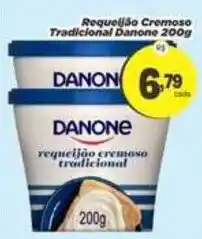 Amarelinha Supermercados Requeijão cremoso tradicional danon oferta