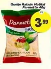 Amarelinha Supermercados Queijo ralado matilat parmetto oferta