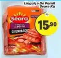 Amarelinha Supermercados Linguica de pernil churrasco oferta