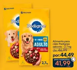 Coop Alimento para cães pedigree sabores oferta