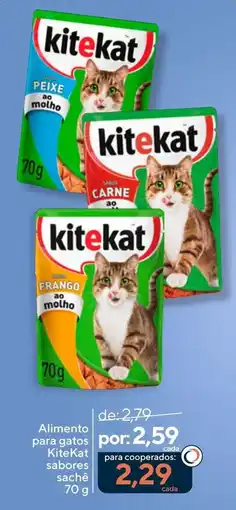 Coop Alimento para gatos KiteKat sabores sachê oferta