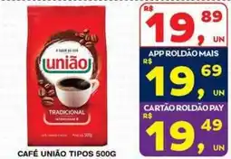 Roldão Café união tipos oferta