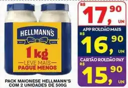 Roldão Maionese hellmann's oferta