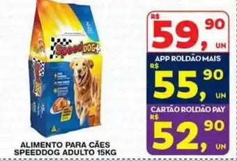 Alimento para cães speeddog adulto