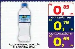 Roldão Água mineral sem gás claríssima oferta