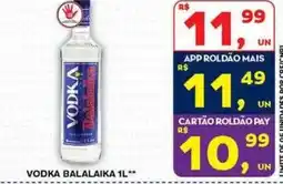 Roldão Vodka balalaika oferta
