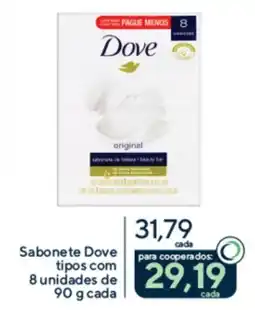 Drogaria Coop Sabonete dove original oferta