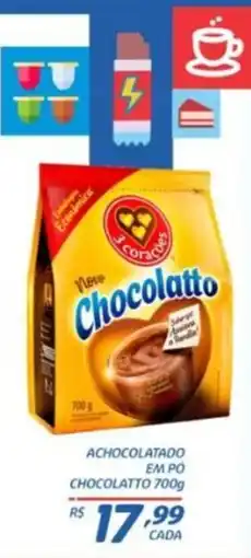 RECIBOM Achocolatado em pó chocolatto oferta