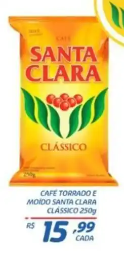 RECIBOM Café torrado e moído santa clara clássico oferta