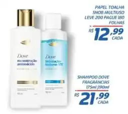 RECIBOM Shampoo dove fragrâncias oferta