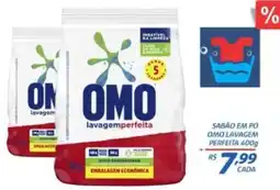 RECIBOM Sabão em pó omo lavagem perfeita oferta