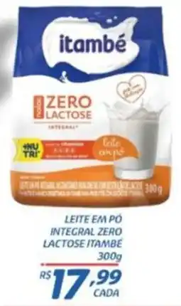 RECIBOM Leite em pó integral zero lactose itambé oferta