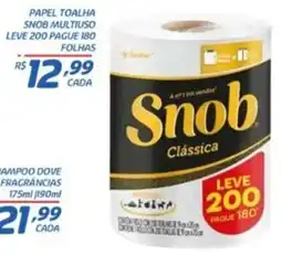 RECIBOM Papel Toalha Snob Multiuso oferta