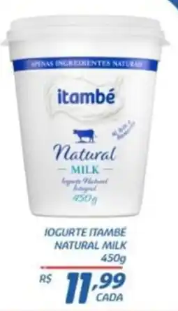 RECIBOM Iogurte itambé natural milk oferta