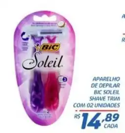RECIBOM aparelho de depilar bic soleil shave trim oferta