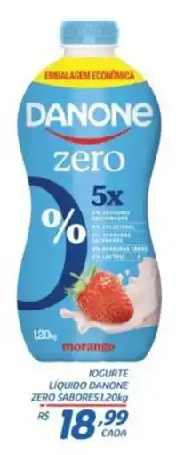 RECIBOM Iogurte líquido danone zero sabores oferta