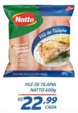 RECIBOM filé de tilápia natto oferta