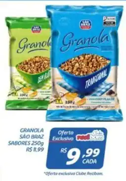 RECIBOM Granola são braz sabores oferta