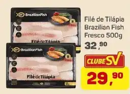 Supermercados São Vicente Filé de Tilápia oferta